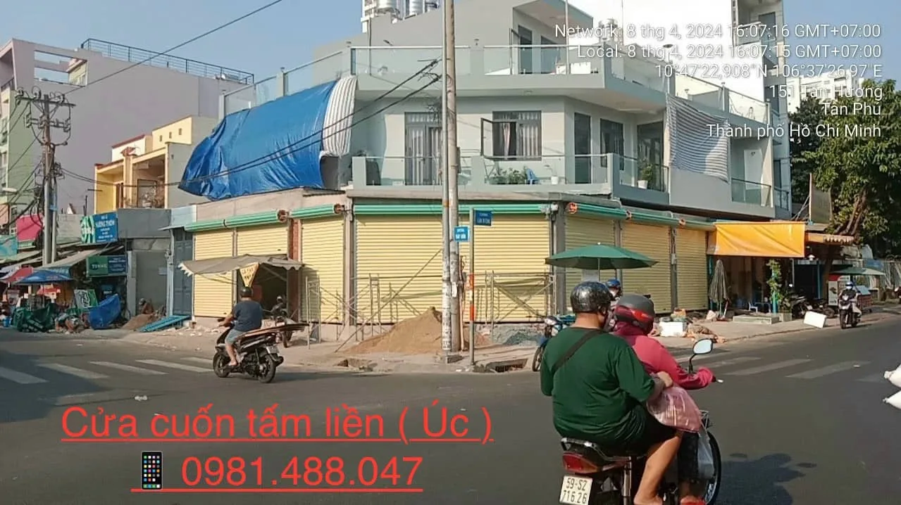 Cửa cuốn tấm liền