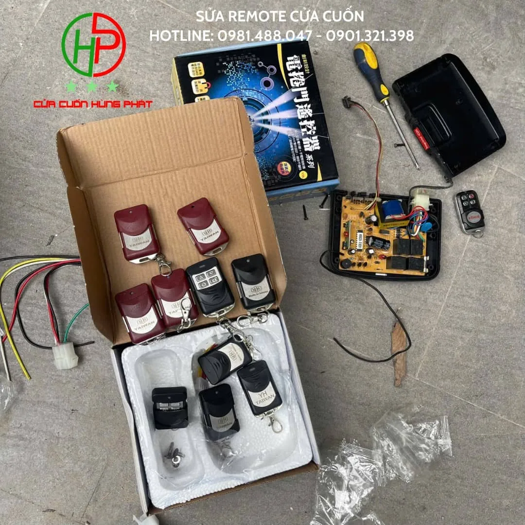 Remote cửa cuốn