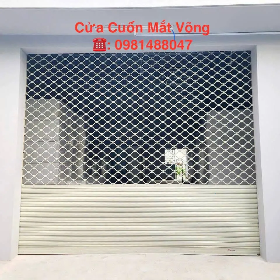 Cửa cuốn mắc võng - Hùng Phát